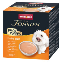 Animonda Vom Feinsten Adult Snack Pudding - 3 x 85 g krůtí