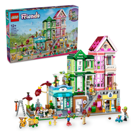 LEGO LEGO® Friends 42670 Apartmány a obchody v městečku Heartlake