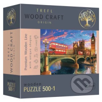 Westminsterský palác, Big Ben, Londýn (Drevené puzzle) - puzzle z kategorie Města a stavby