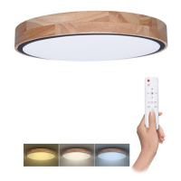 Svítidlo stropní SOLIGHT WO8006 Iron Oak 60W