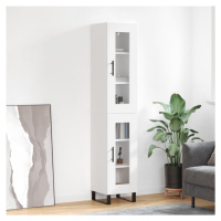 vidaXL Skříň highboard bílá 34,5 x 34 x 180 cm kompozitní dřevo