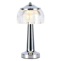 LED Stmívatelná stolní lampa LED/1W/5V 3000-6000K 1800 mAh chrom