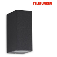 BRILONER TELEFUNKEN venkovní svítidlo 15,1 cm 2xGU10 5W 400lm antracit IP44 TF 307005TF