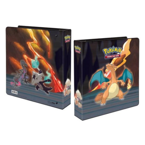 Pokémon UP: GS Scorching Summit - kroužkové album na stránkové obaly Ultrapro