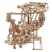 Ugears 3D dřevěné mechanické puzzle Kuličková dráha řetězová