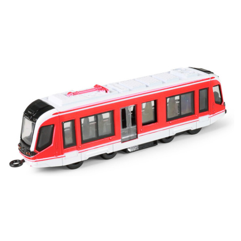 RAPPA - Kovová tramvaj červená 20 cm