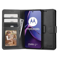 Knížkový obal na Motorola G84 5G Tech-Protect Wallet Černý