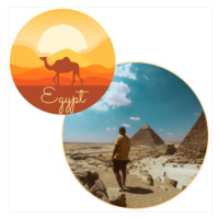 Magnet Egypt, 6,5x6,5 cm