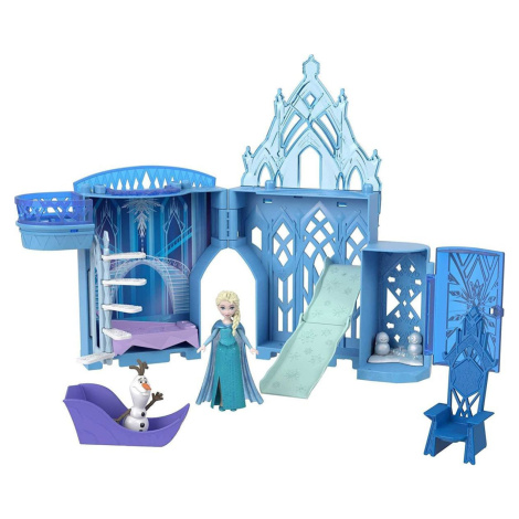 Mattel Frozen malá panenka a sněhové překvapení herní set HLX00