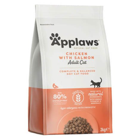 Applaws Cat Chicken & Salmon - 2 x 2 kg