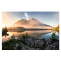 Fotografie Golden Summer Morning in the Alps, Daniel Gastager, 40 × 26.7 cm