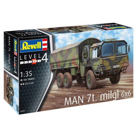 Plastic modelky military 03291 - MAN 7t Milglia (1:35) Revell