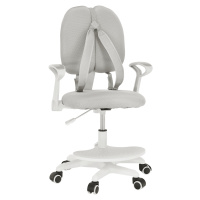 Rostoucí židle ANAIS, šedá/bílá