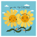 Fotografie You are my sunshine couple sunflowers, Mknoxgray, 40 × 40 cm