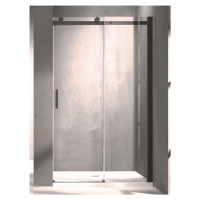 HOPA Sprchové dveře BELVER BLACK BARVA rámu Černá, Rozměr A 150 cm, Směr zavírání Univerzální Le