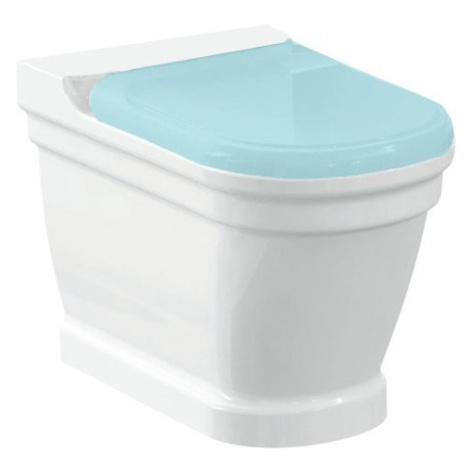 Creavit ANTIK WC mísa kombi, zadní/spodní odpad, 37x63cm, bílá