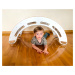 EU Montessori houpačka 5v1 s houpačkou a žebříkem - 110 x 50 x 40 cm - Bílá/zelená