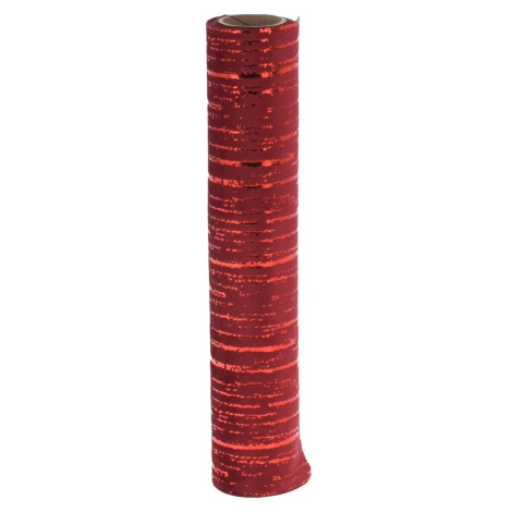 Běhoun na stůl Deco Fabric Velvet červená, 28 x 150 cm