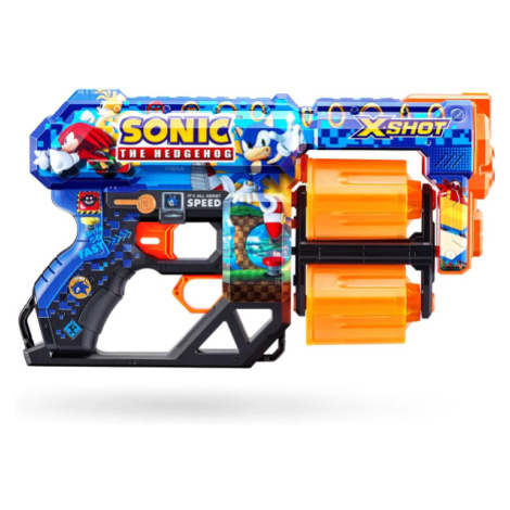 ZURU X-SHOT SKINS SONIC s 12 náboji Sparkys