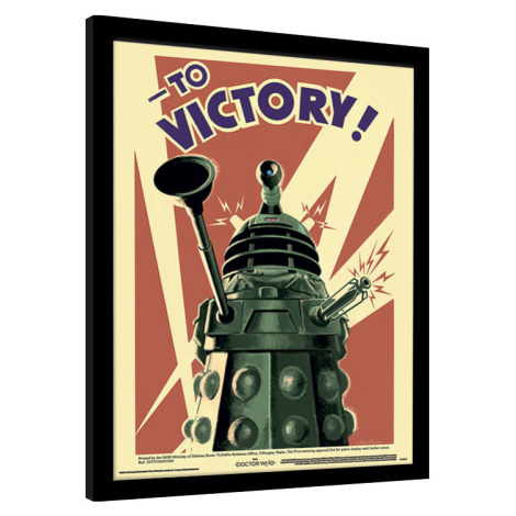 Obraz na zeď - Doctor Who - Victory, 30x40 cm Pyramid