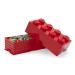 LEGO úložný box 8 - červená