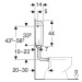 Geberit - Splachovací nádržka AP117, DualFlush, alpská bílá 136.530.11.1