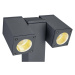 SLV BIG WHITE THEO PATHLIGHT double, QPAR51, Outdoor, stojací svítidlo, antracitové 1002871