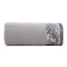 Bavlněný froté ručník s bordurou GIZELA 50x90 cm, stříbrná, 450 gr Mybesthome KOD: 403486