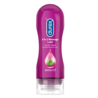 DUREX Intimní masážní gel 2v1 s Aloe vera 200 ml