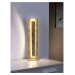 PAUL NEUHAUS LED stolní lampa s imitací plátkového zlata s teple bílou barvou vč. šňůrového vypí