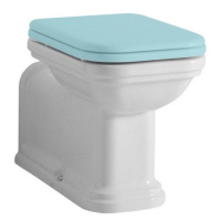 KERASAN WALDORF WC mísa stojící, 37x65cm, spodní/zadní odpad, bílá 411601