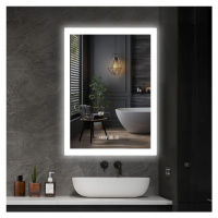 92024 IREDA Koupelnové zrcadlo s LED osvětlením, 80 x 60 cm