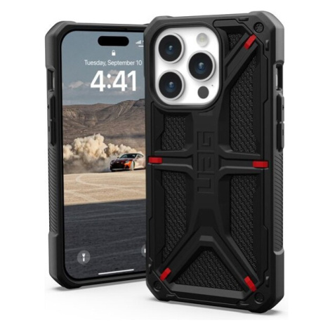 UAG Monarch, kevlar black - iPhone 15 Pro (114278113940) Černá