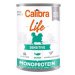 Calibra Dog Life konzerva pro psy s citlivým zažíváním s lososem a rýží 6 × 400 g