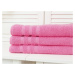 B.E.S. - Petrovice, s.r.o. Bavlněný froté ručník Standard - Pink Rozměr: 50 x 100