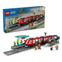 LEGO® City 60423 Električka a zastávka v centru města