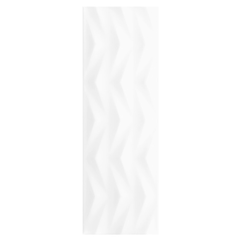 Ceramika Color Dekorativní obklad Axis White, 25 x 75 cm