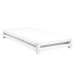 Benlemi Jednolůžková postel JAPA Zvolte barvu: Bílá, Zvolte rozměr: 90 x 200 cm