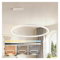 Brilagi - LED Stmívat. lustr na lanku PORTOFINO LED/60W/230V pr. 80 cm bílá +DO BRI508