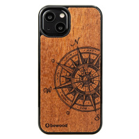 Pouzdro Bewood pro iPhone 13 Traveler Merbau