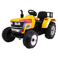 mamido  Dětský elektrický traktor Blazin žlutý
