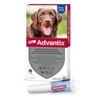 Advantix pro psy nad 25kg-40kg spot-on a.u.v.4x4ml