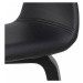 Dkton Designová židle Nere černá-topol