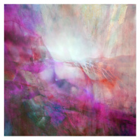 Ilustrace drifting - pink composition, Annette Schmucker, (40 x 40 cm)