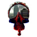 Nálepka na zeď Spiderman 3D 46x70cm