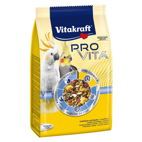 Vitakraft Pro Vita pro velké papoušky 5× 750 g