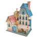 Woodcraft Dřevěné 3D puzzle Vila PACA