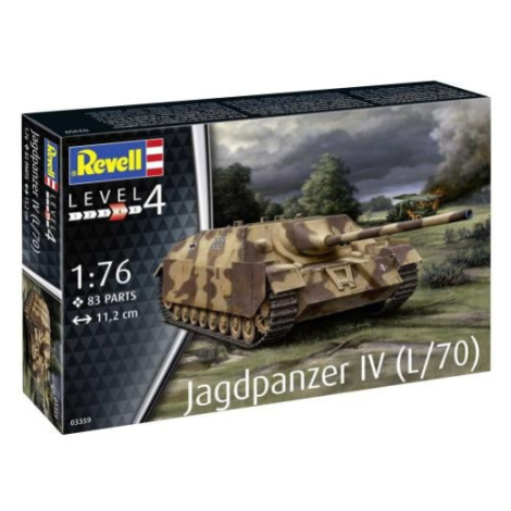 Plastikový model vojenského 03359 - Jagdpanzer IV (L/70) (1:76) Revell