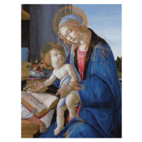 Obrazová reprodukce The Madonna & The Book, Sandro Botticelli, 30 × 40 cm