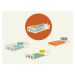 Benlemi Nízká jednolůžková postel FENCE 4v1 se zábranou Zvolte barvu: Transparentní vosková lazu